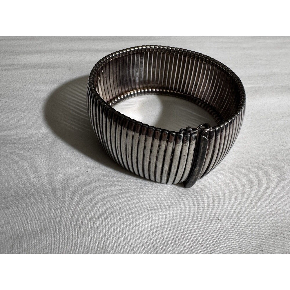 Dyadema Bronze Signed Italy Bronze Flexible Bracelet